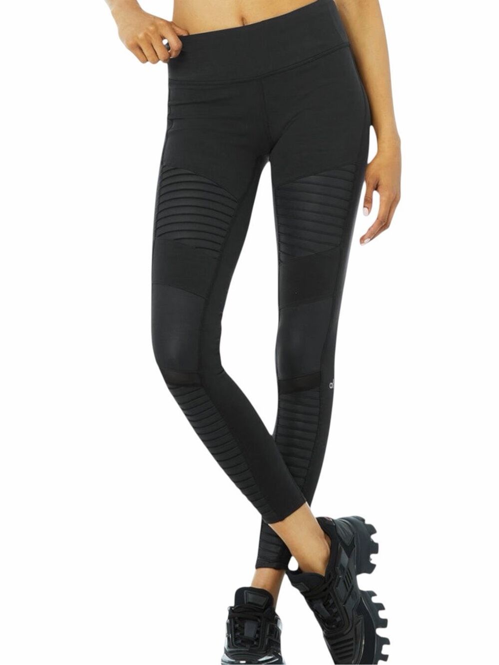 ALO YOGA Moto Legging Black Small